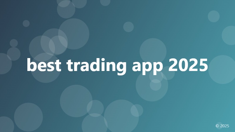 best trading app 2025