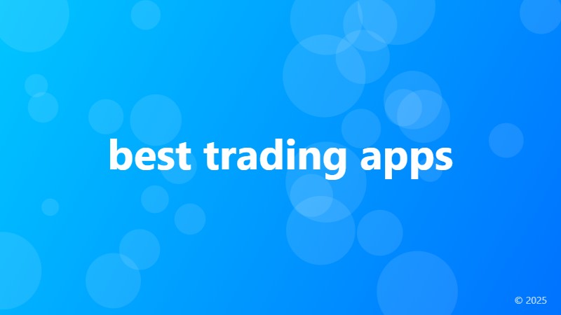 best trading apps