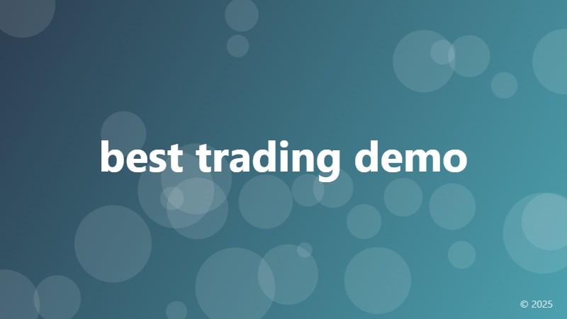 best trading demo