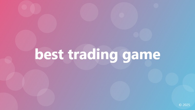 best trading game